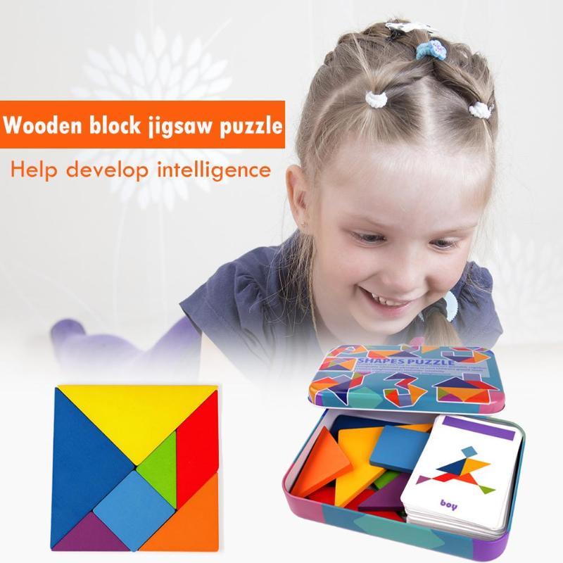 Tangram puzzle children's puzzle