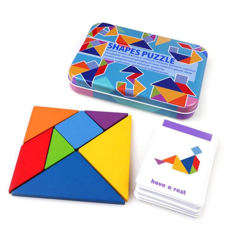 Tangram puzzle children's puzzle