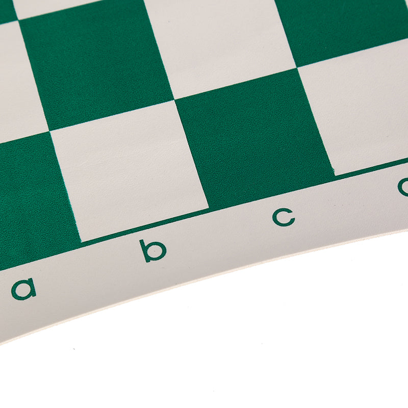 Medium PVC Leather Chess Board – Durable Portable Foldable Chess Mat for Schools & Travel