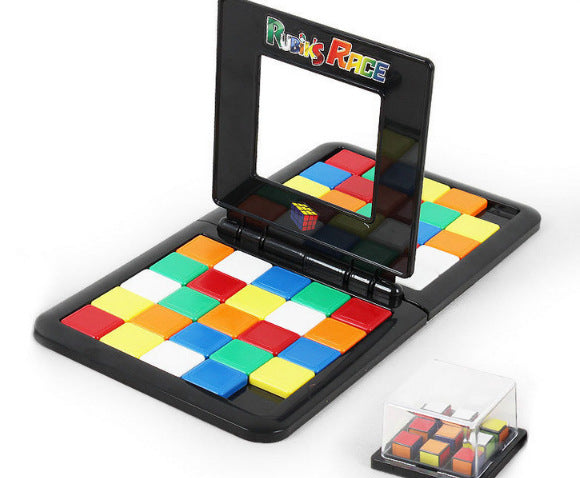 Color Battle Square Race Game – Parent-Child Educational Puzzle Toy - Brandfluence Tech