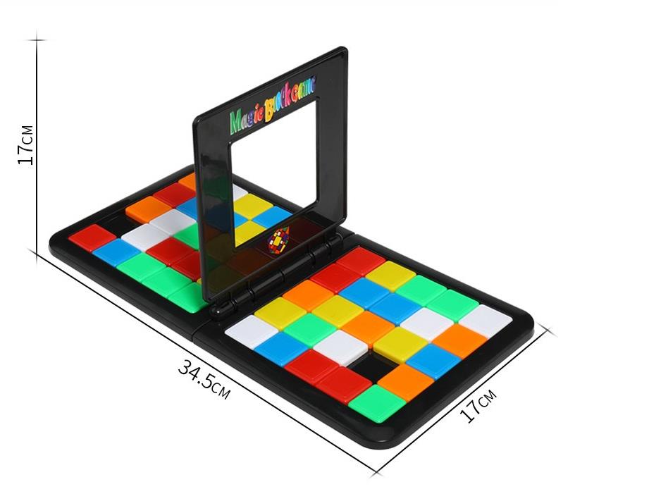 Color Battle Square Race Game – Parent-Child Educational Puzzle Toy - Brandfluence Tech