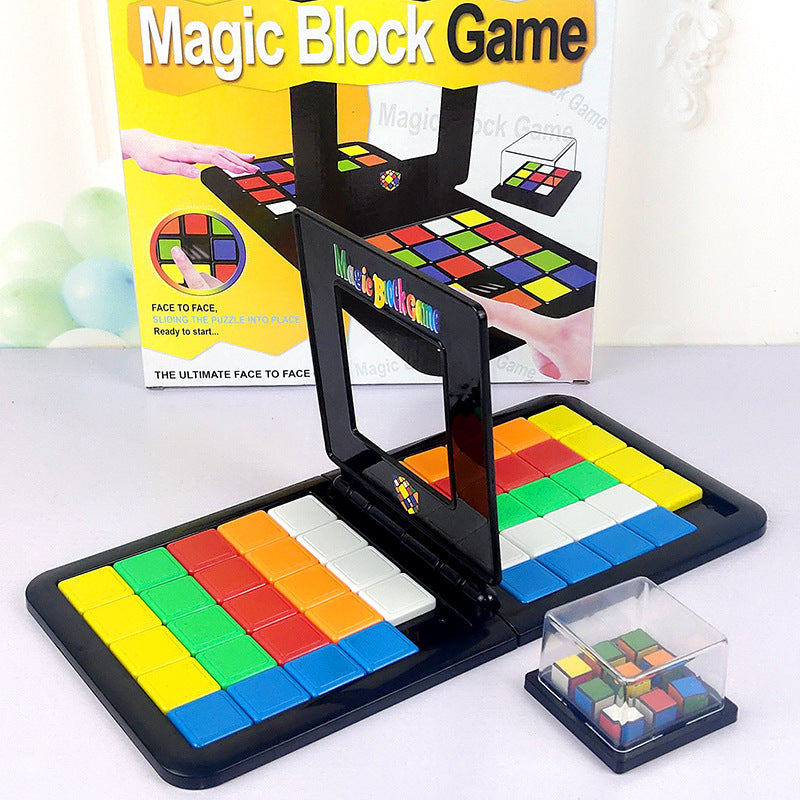 Color Battle Square Race Game – Parent-Child Educational Puzzle Toy - Brandfluence Tech