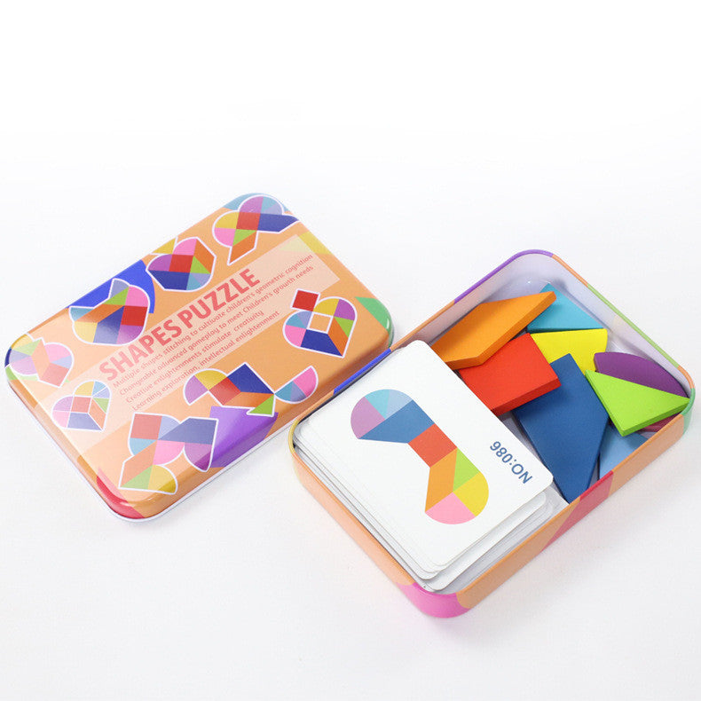 Tangram puzzle children's puzzle