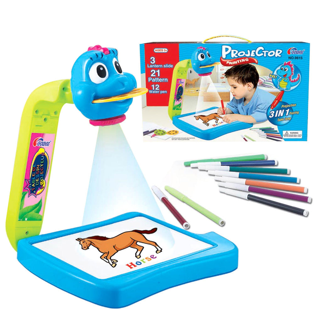 Portable LED Projector Art Drawing Table for Kids – Interactive Drawing & Learning Desk