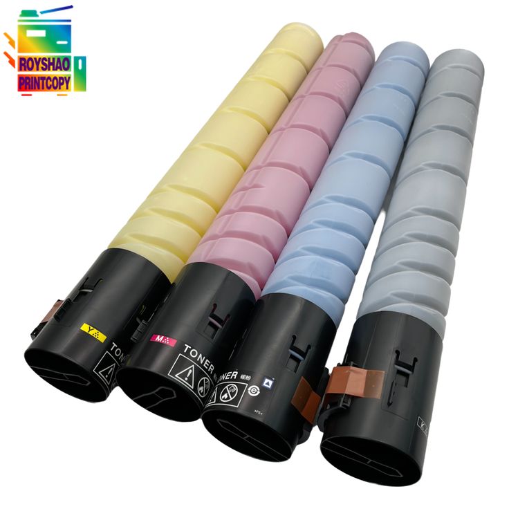 Konica Minolta Toner Set (Cyan, Magenta, Yellow, Black) – bizhub C364/C284/C224