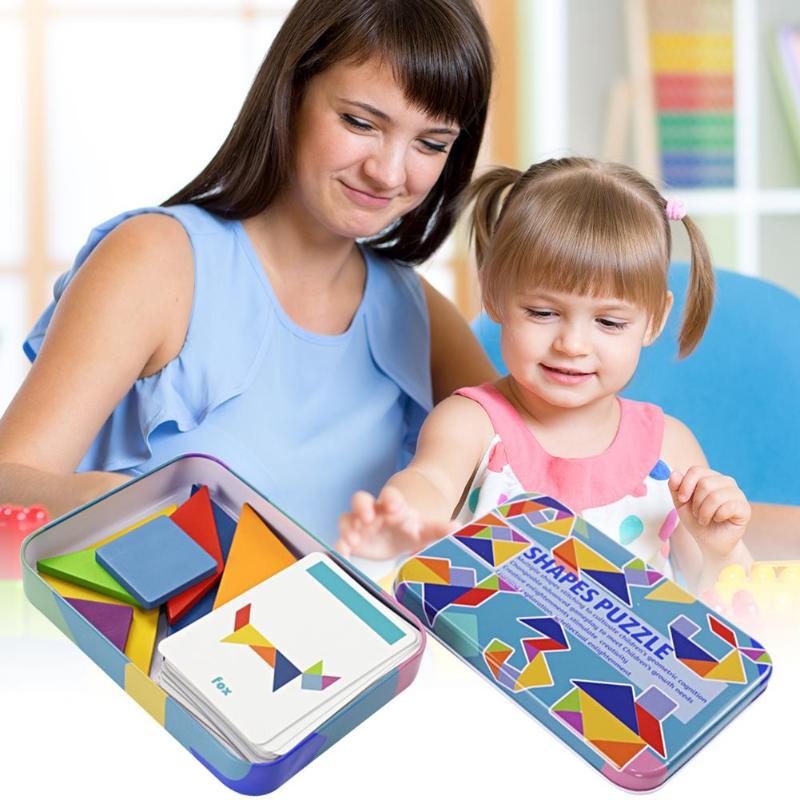 Tangram puzzle children's puzzle