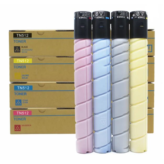 Konica Minolta Toner Set (Cyan, Magenta, Yellow, Black) – bizhub C364/C284/C224