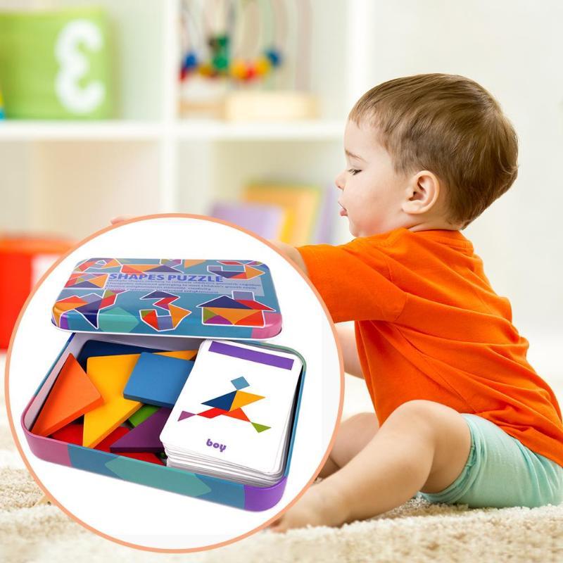 Tangram puzzle children's puzzle