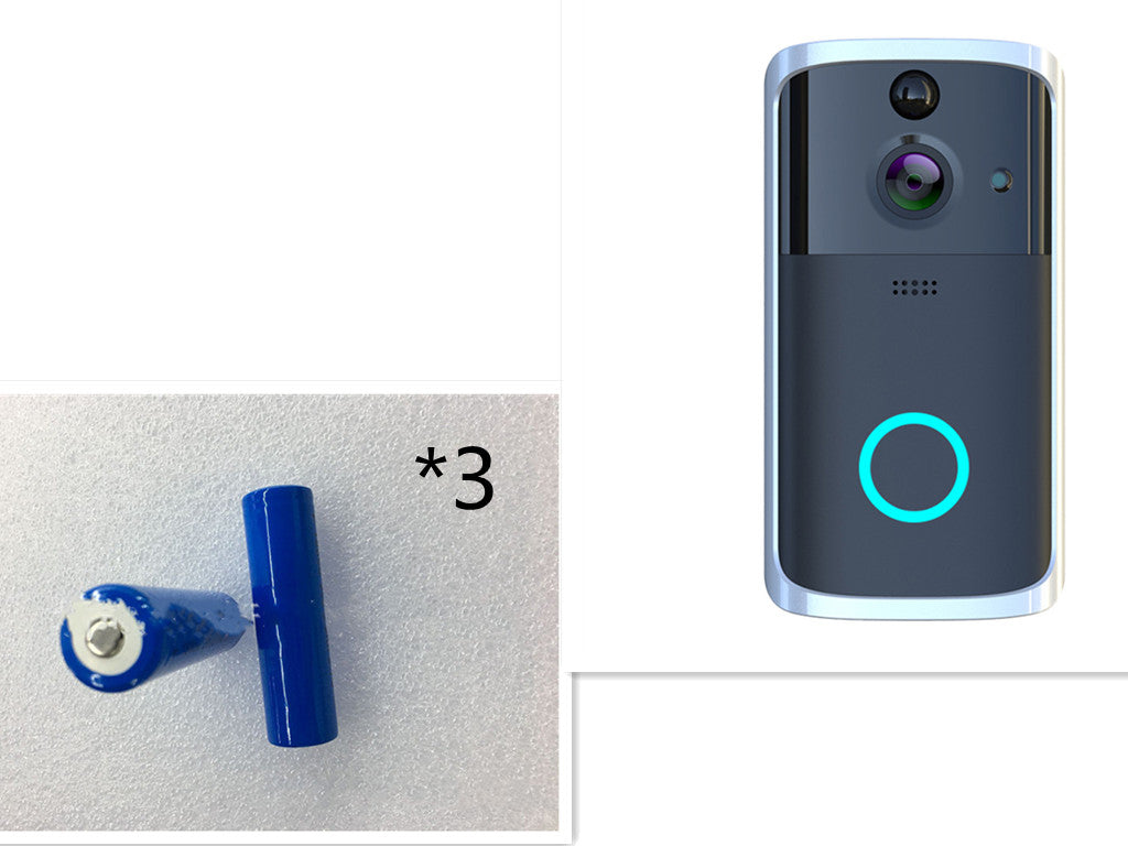 WiFi Video Doorbell Camera – Smart HD Security Doorbell with Night Vision & 2‑Way Audio