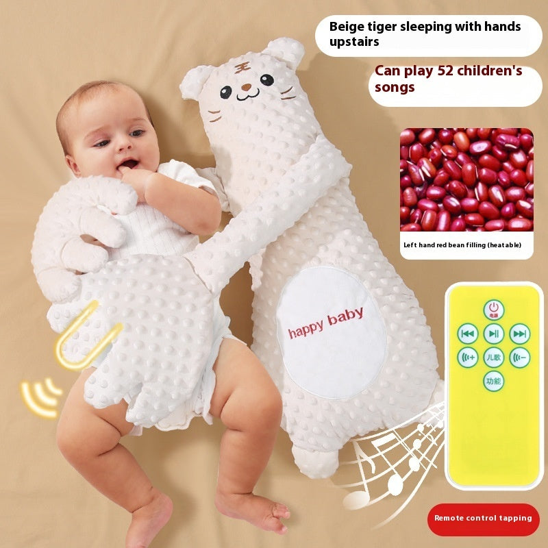 Infant “Exhaust Pillow” Plush – Hand‑Remote Soothing Sleep Buddy for Babies & Toddlers