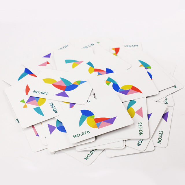 Tangram puzzle children's puzzle
