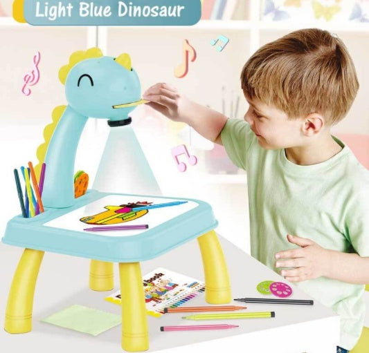 Portable LED Projector Art Drawing Table for Kids – Interactive Drawing & Learning Desk