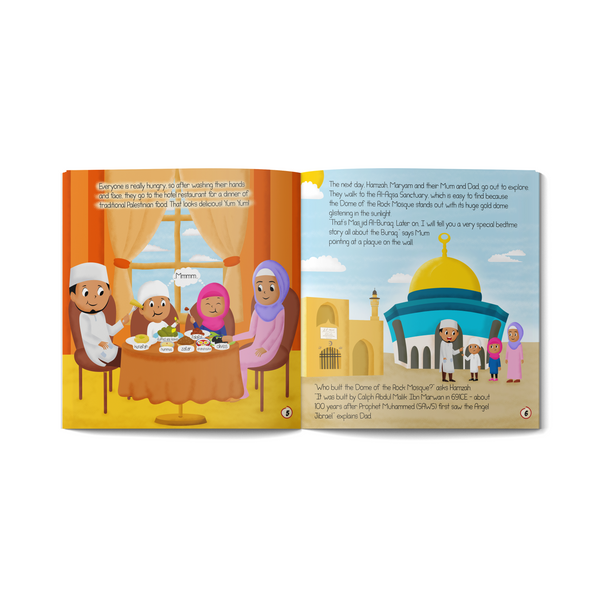 Train to Al-Aqsa | Islamic Children's Book for 2-6 Year Olds - Brandfluence Tech