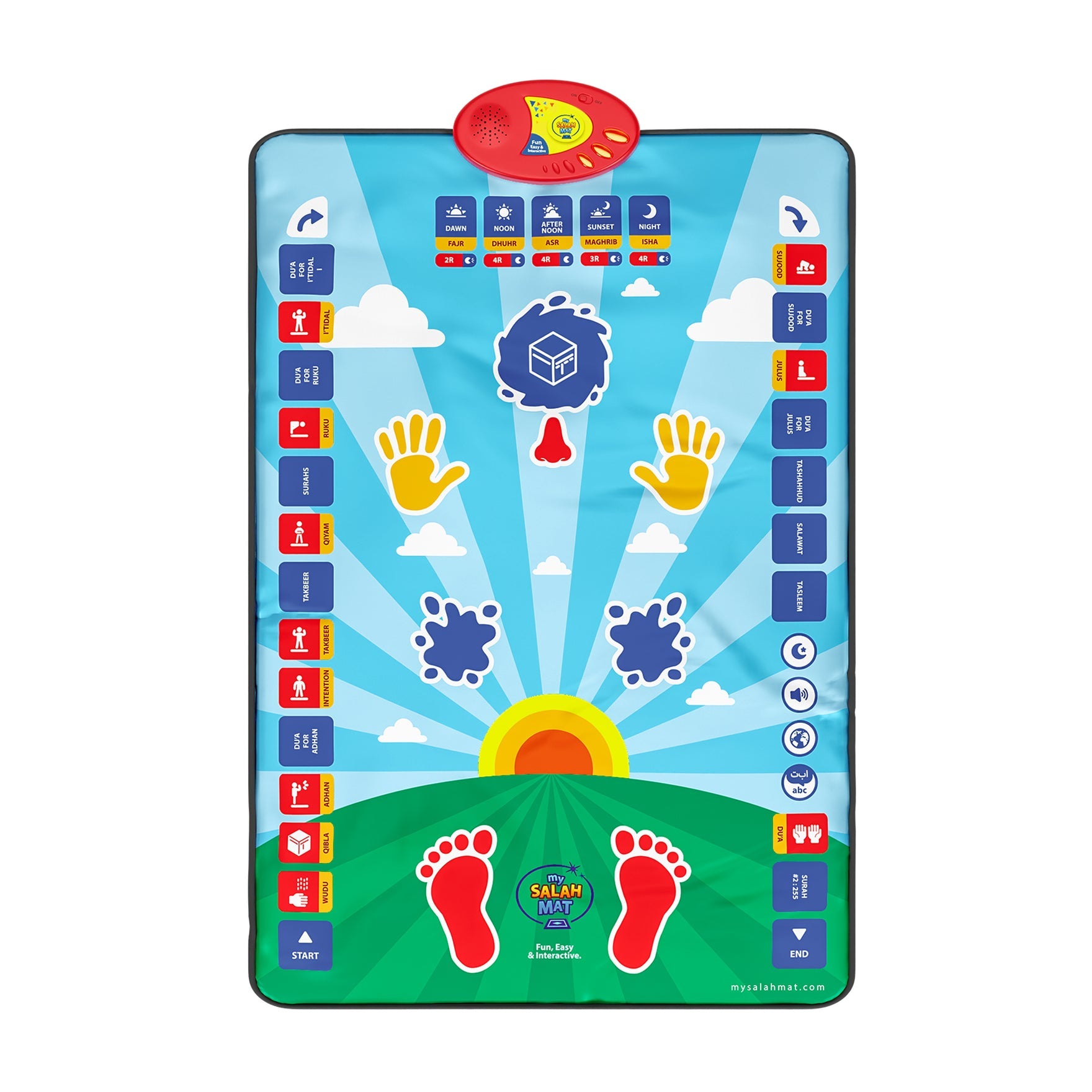 Smart Interactive Kids Prayer Mat | Now with Salah Translation - Brandfluence Tech