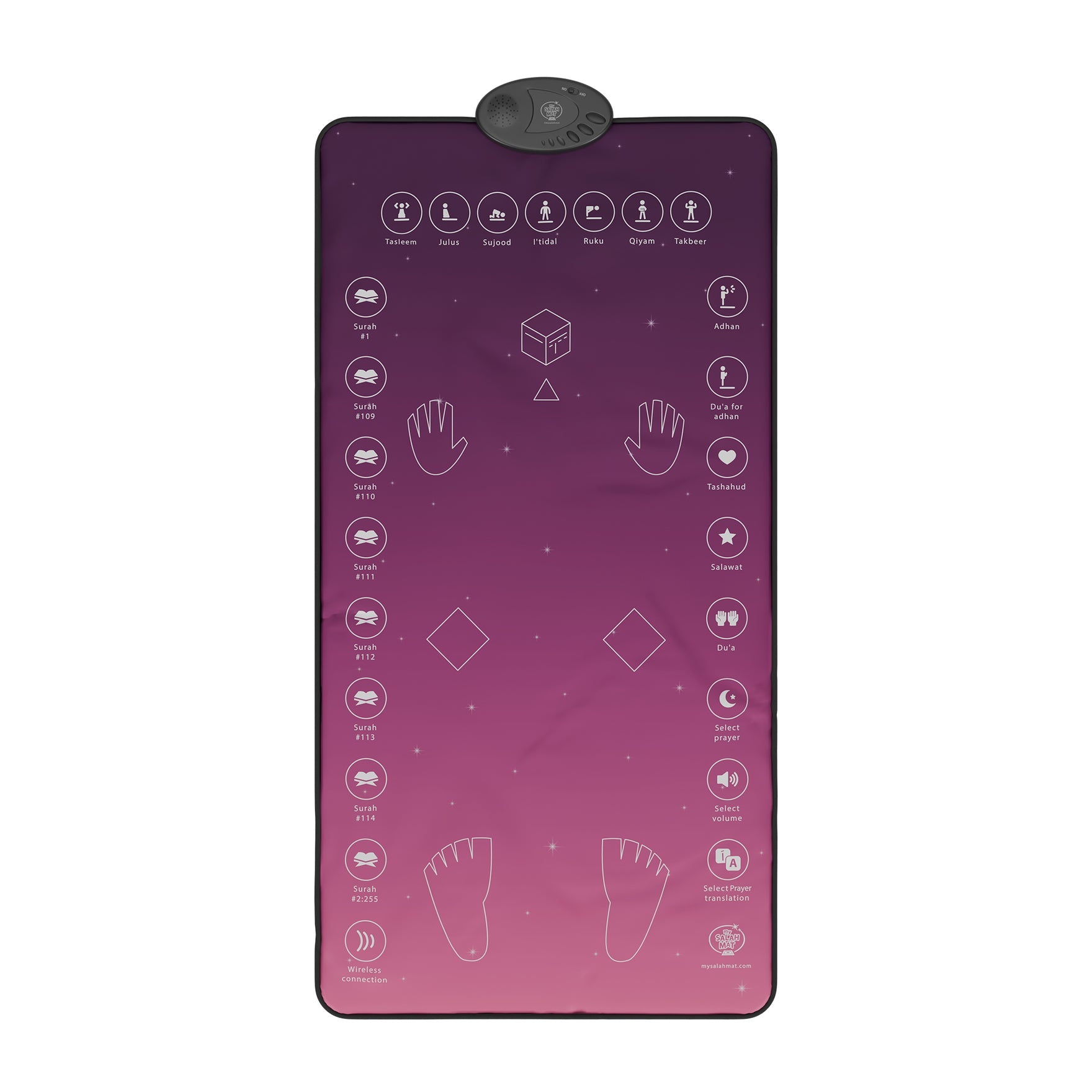 Smart Interactive Adult/Revert Prayer Mat | Rahma Version - Brandfluence Tech
