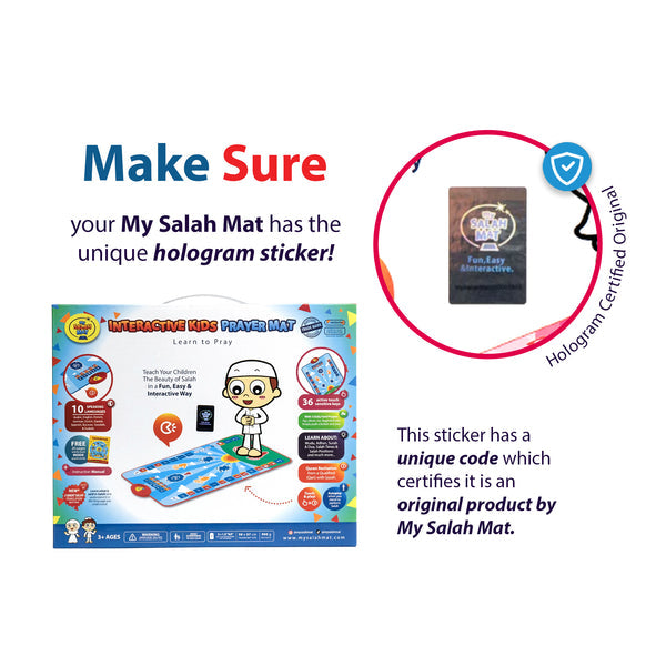 Smart Interactive Kids Prayer Mat | Now with Salah Translation - Brandfluence Tech