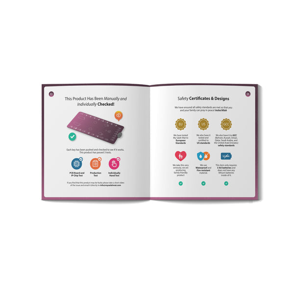 Smart Interactive Adult/Revert Prayer Mat | Rahma Version - Brandfluence Tech