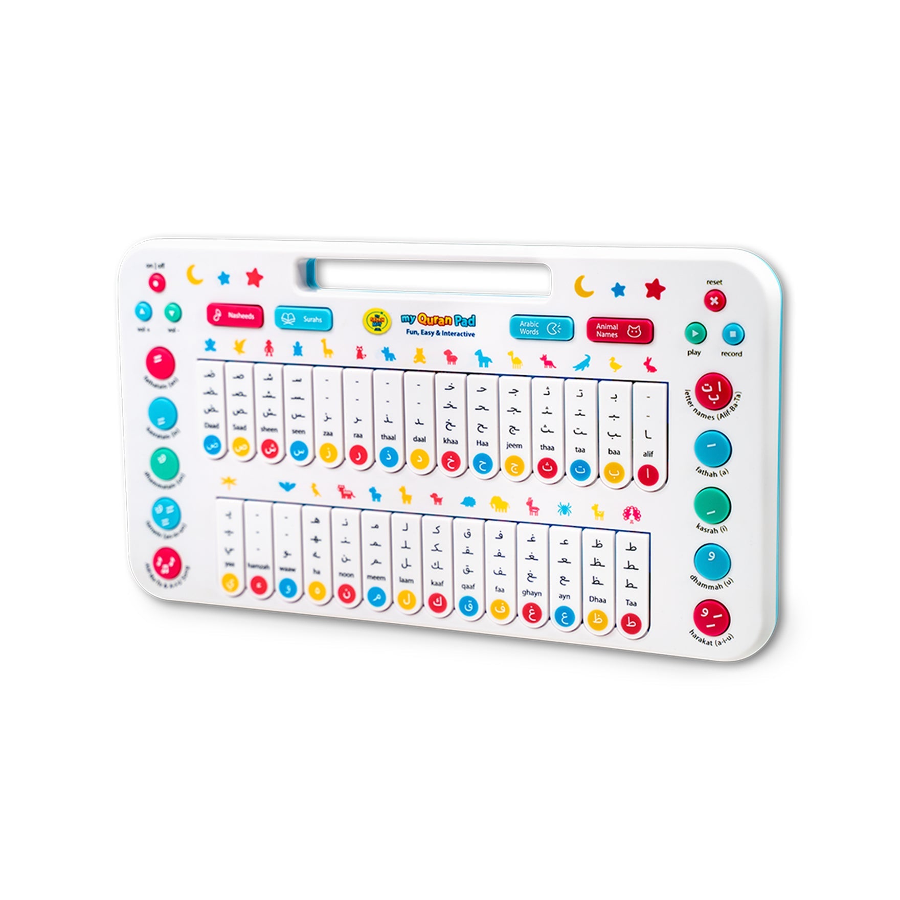 My Quran Pad | Interactive Arabic Alphabet Learning Pad For Kids - Brandfluence Tech
