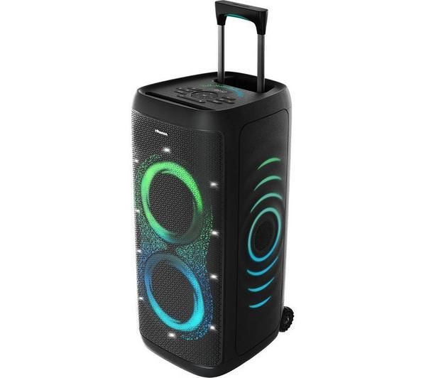 Hisense Party Rocker – Powerful Bluetooth Speaker with Deep Bass, LED Party Lights & Long Battery Life