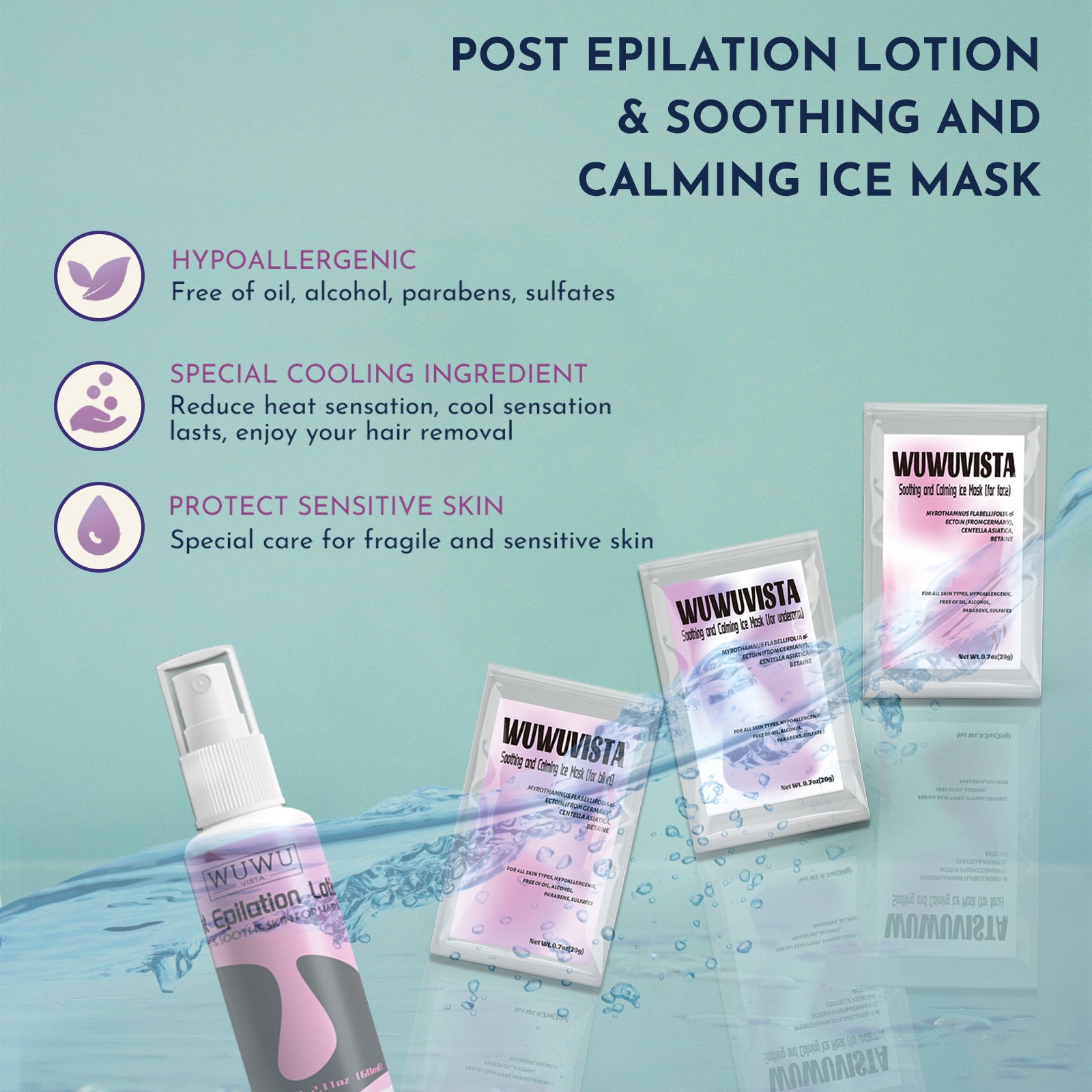 Waxing Kit 56pc Hair Removal Set For Brazilian, Face, Body, Includes Wax Warmer, Wax Beads & Post-Care Kit