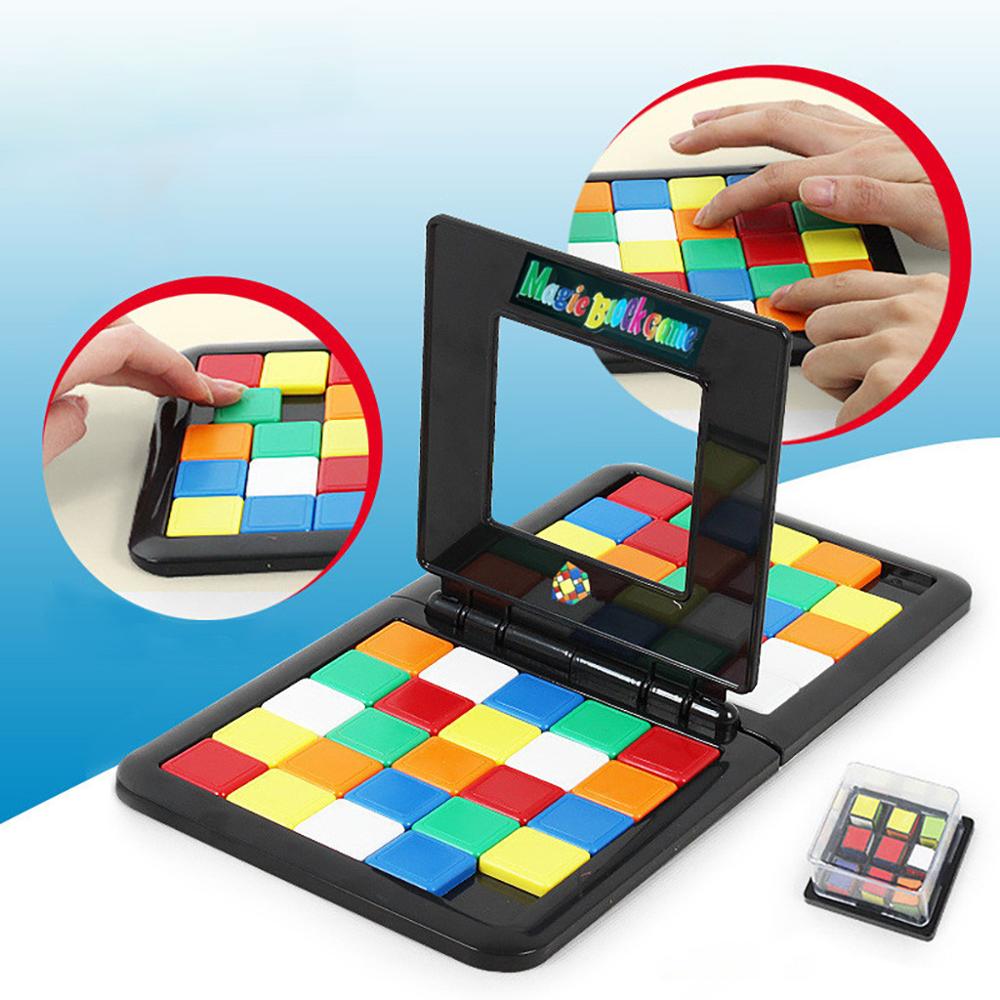 Color Battle Square Race Game – Parent-Child Educational Puzzle Toy - Brandfluence Tech