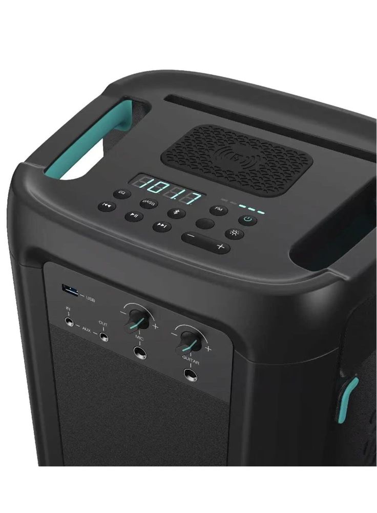 Hisense Party Rocker – Powerful Bluetooth Speaker with Deep Bass, LED Party Lights & Long Battery Life