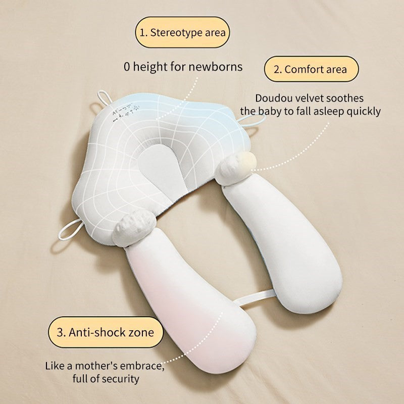 Baby Head Shaping Pillow – Infant Flat‑Head Correction & Comfortable Baby Sleep Pillow