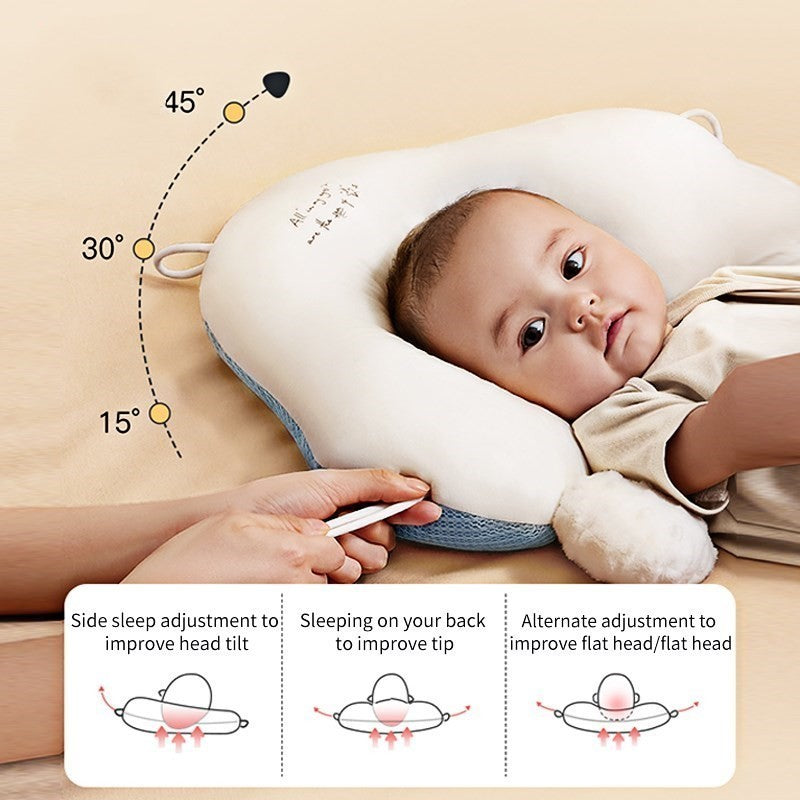 Baby Head Shaping Pillow – Infant Flat‑Head Correction & Comfortable Baby Sleep Pillow